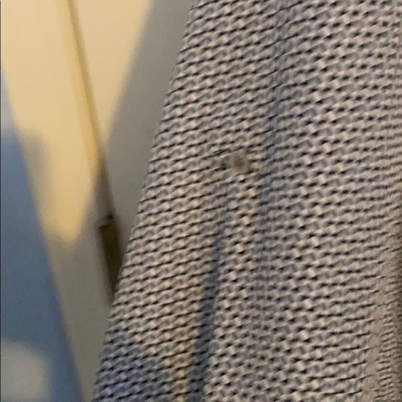 Blue and White Dalia Top - Picture 4 of 7